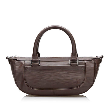 Louis Vuitton Epi Danula PM Handbag 2WAY M5891D Mocha Brown Leather Louis Vuitton