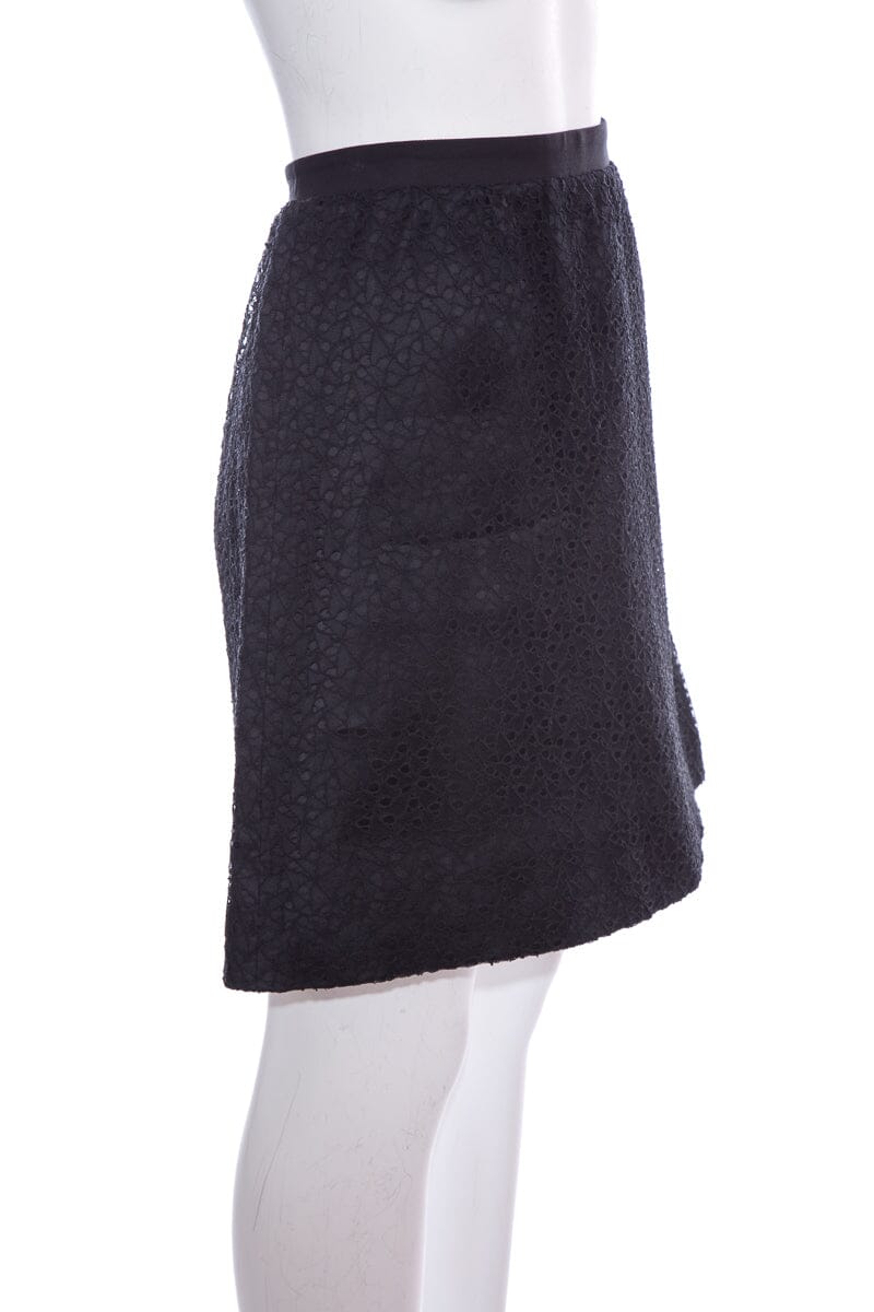 Jason Wu Black Lace Skirt SZ 8
