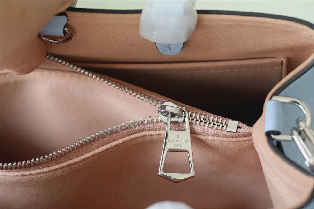 LV Marelle Tote MM Epi Bleu Nuage Blue For Womtlm, Womtlm’s Handbags, Shoulder And Crossbody Bags 11.8in/30cm LV 