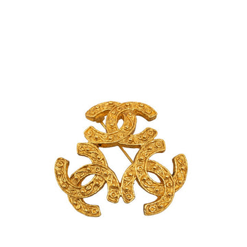 Chanel Vintage Coco Triple Brooch G   Chanel