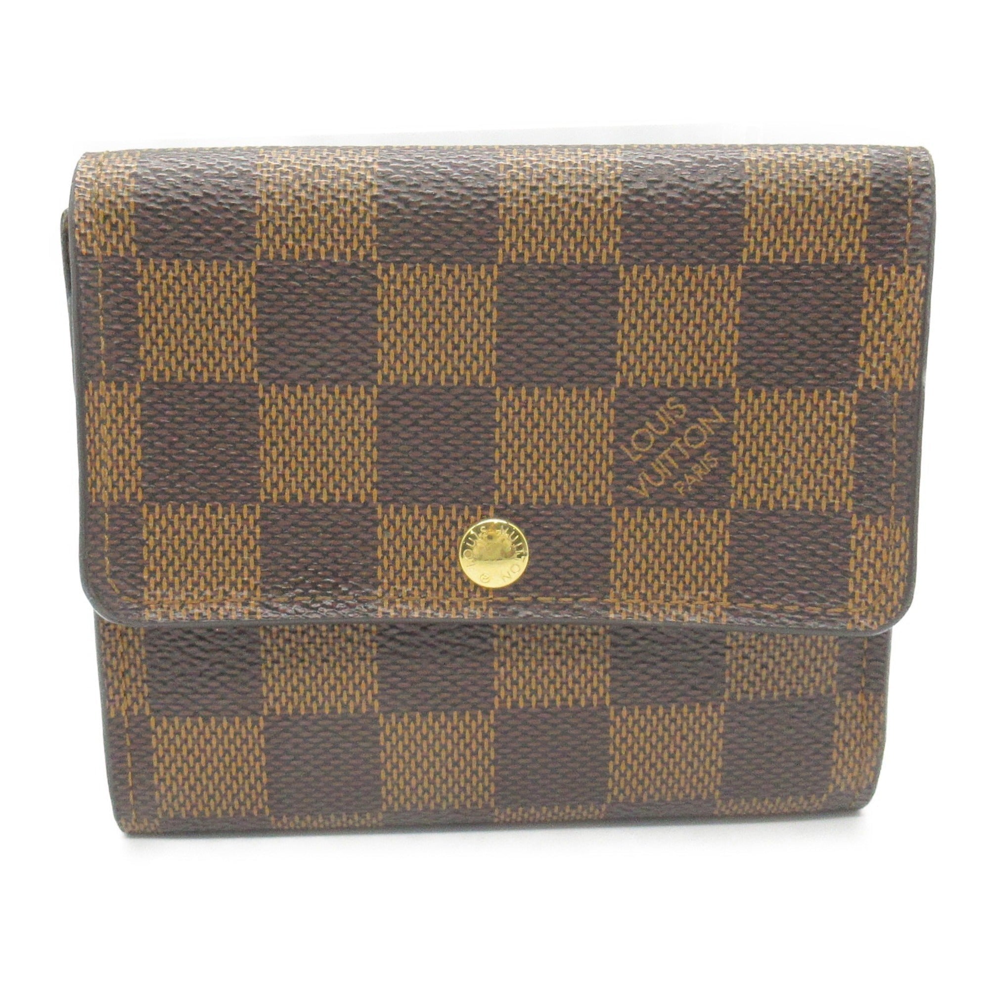 Louis Vuitton  Damier Canvas Coated Canvas Wallet (Tri-Fold)