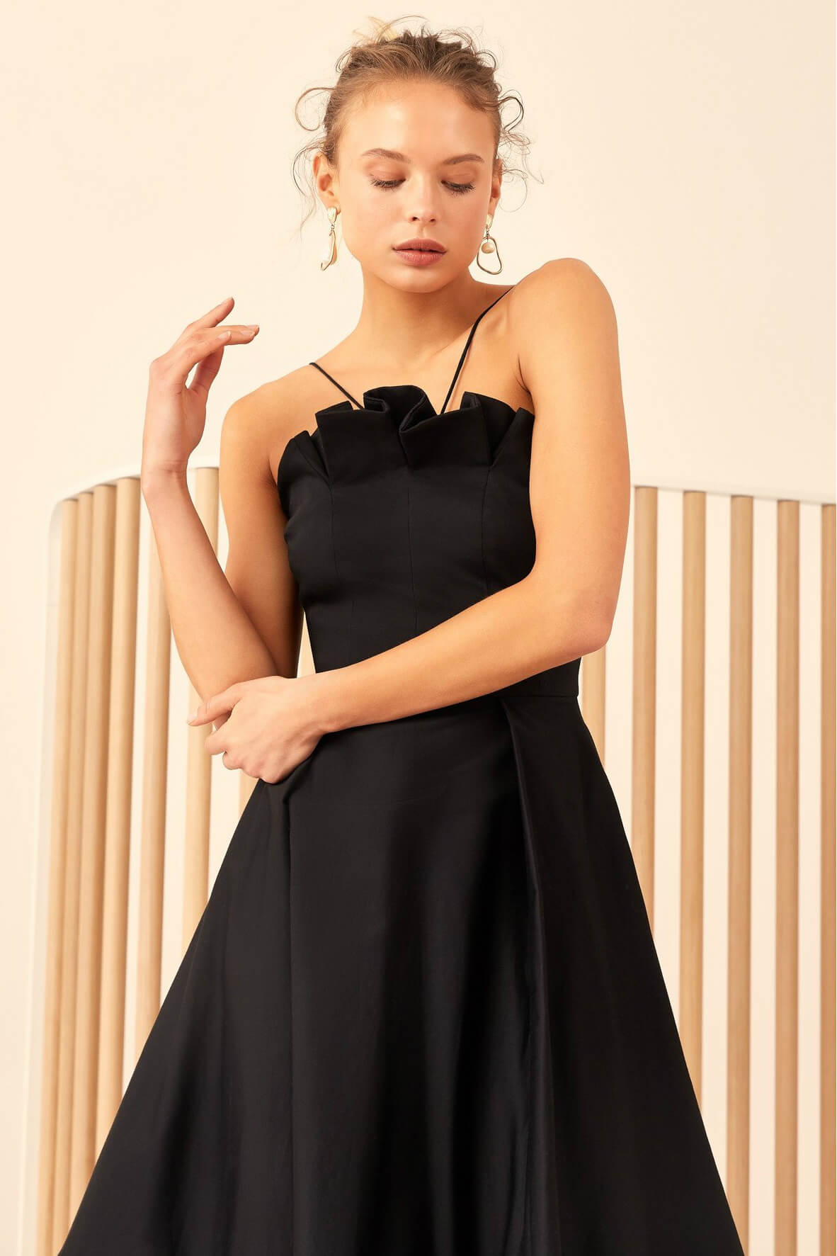 Only With You Gown Black