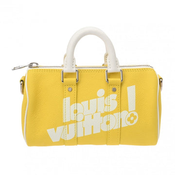 Louis Vuitton  yellow Leather Shoulder Bag