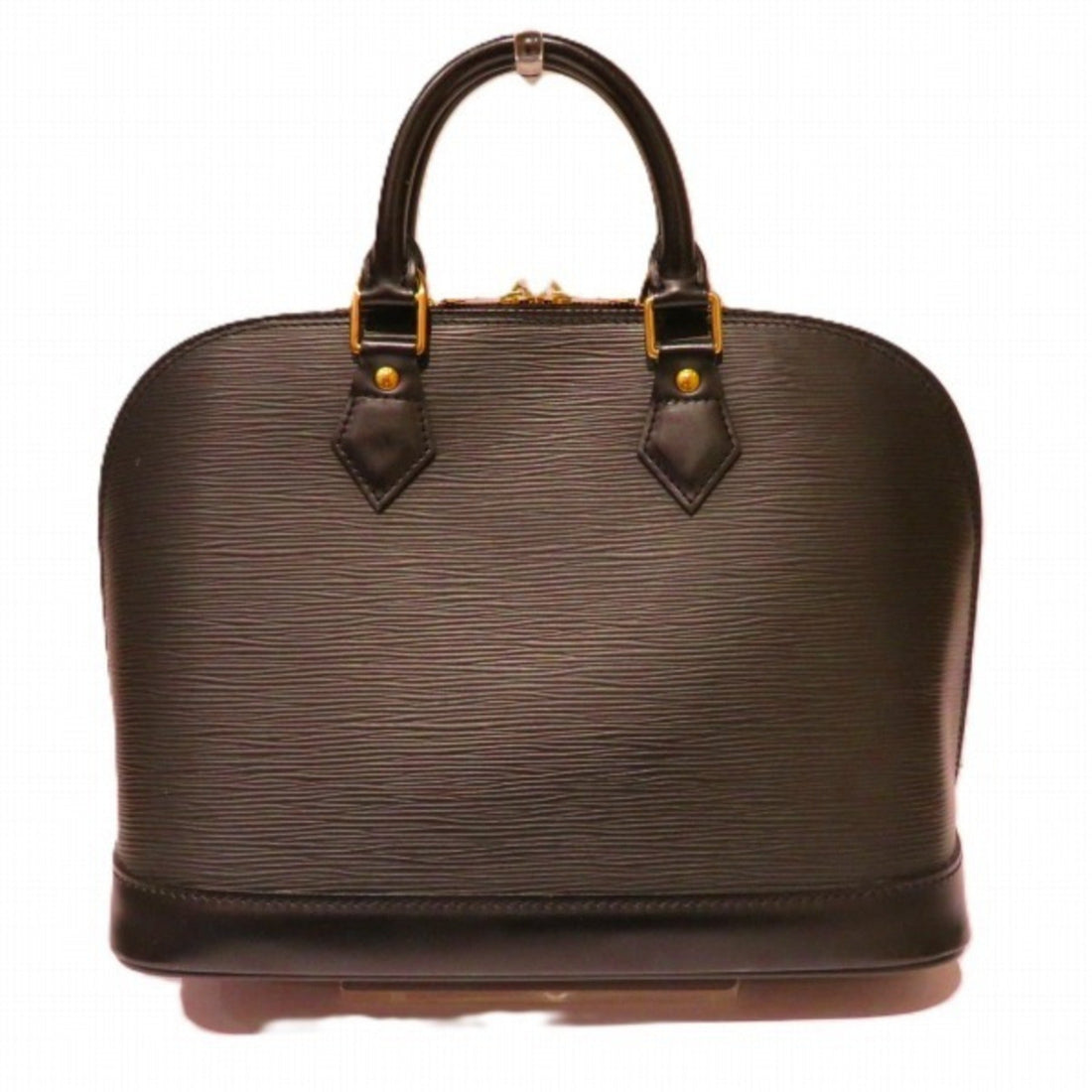 Louis Vuitton Epi  Noir Epi Leather Handbag