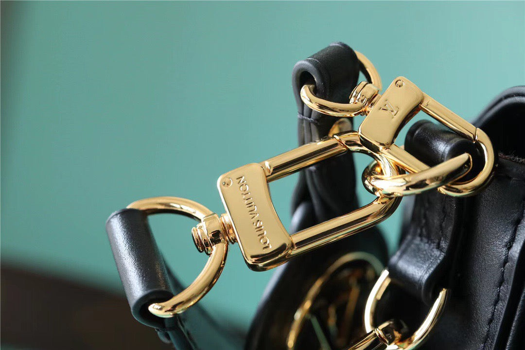 LV Swing Monogram Black For Womtlm,  Shoulder And Crossbody Bags 24cm/9.4in LV M20393