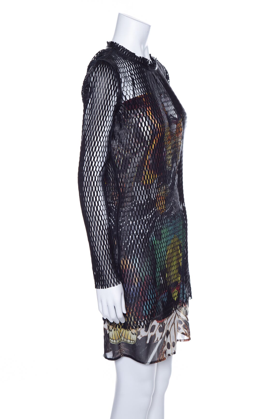 Roberto Cavalli Black Cutout Dress SZ N/A