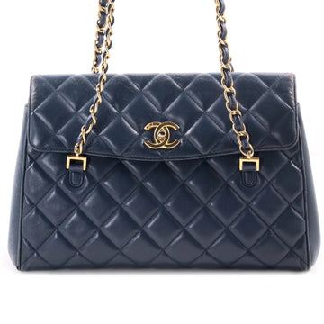 CHANEL QUILTED LAMBSKIN MISIA CAMERA FLAP BAG