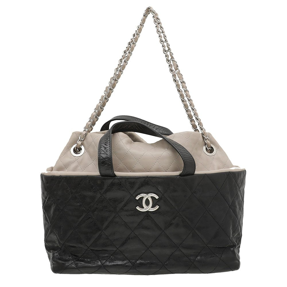 Chanel Bicolor CC Glazed Portobello Tote Bag