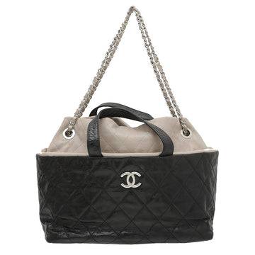 Chanel Bicolor CC Glazed Portobello Tote Bag