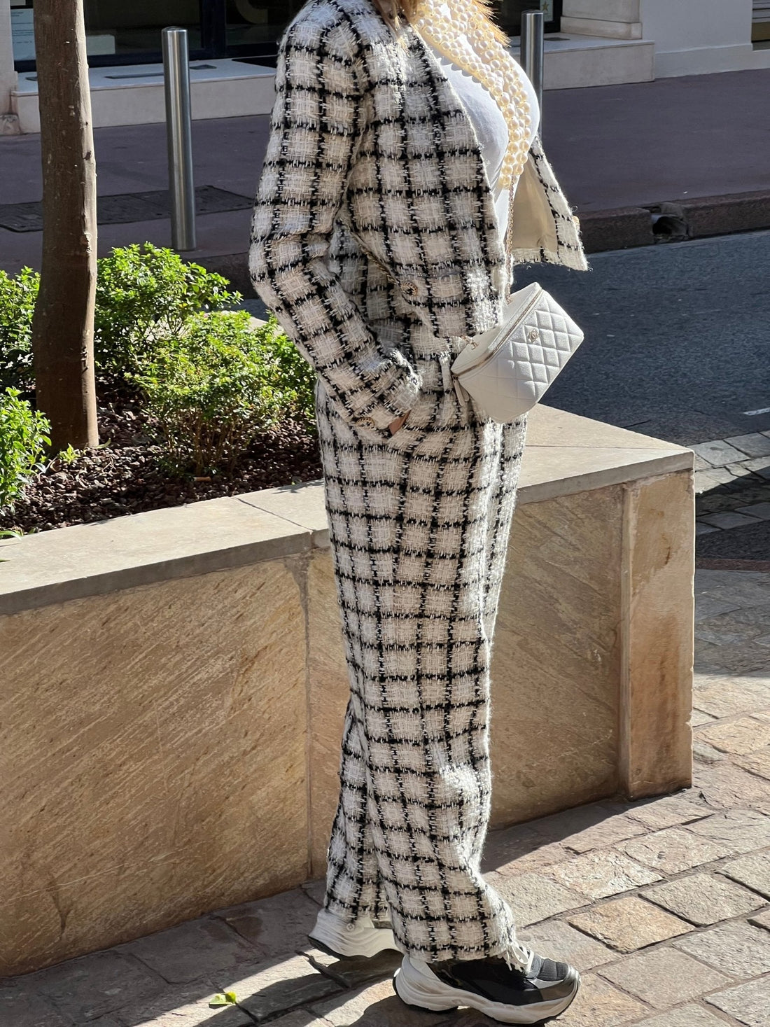 Chanel - Pantalon tweed T36