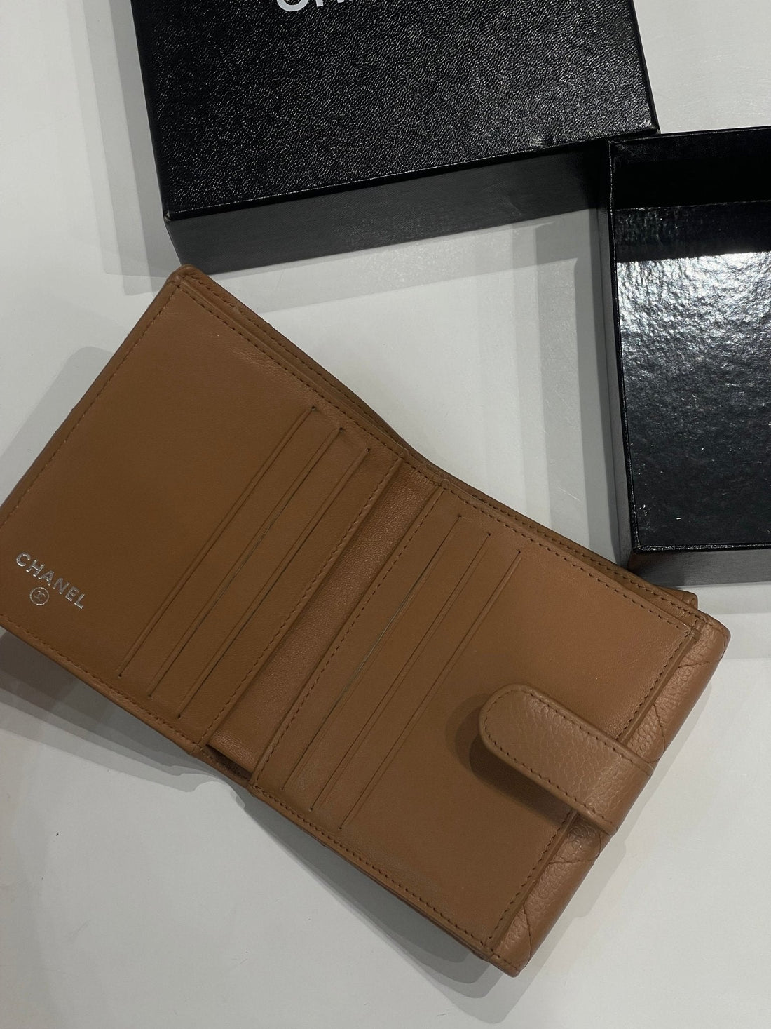 Chanel - Portefeuille rabat CC