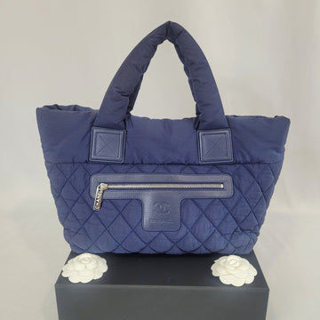 Chanel - Sac Cocoon bleu