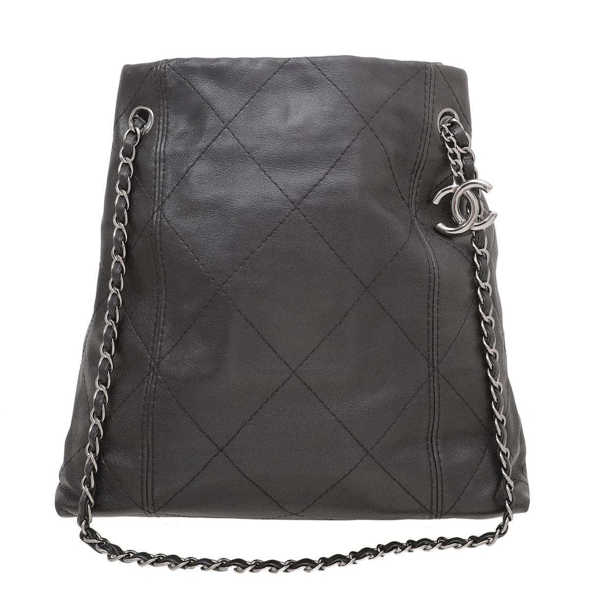 Chanel Black CSoft Touch Tote Bag
