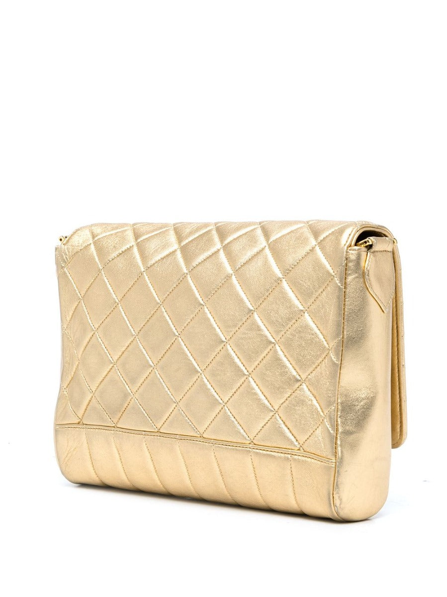 Gold Chanel Shoulder Bag