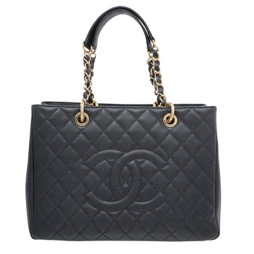 Chanel Black Grand Shopping Tote Bag