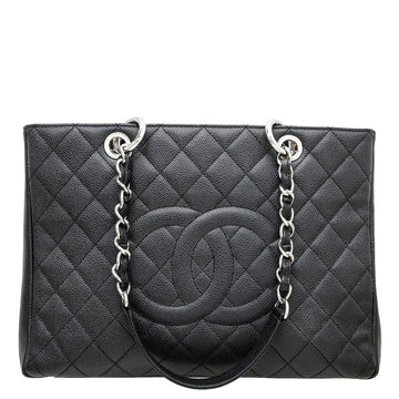 Chanel Black Grand Shopping Tote (GST) Bag