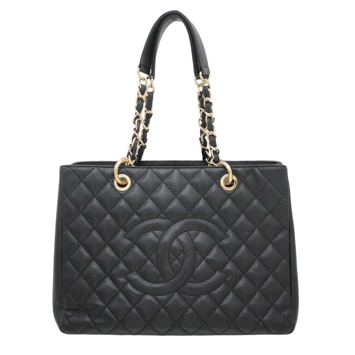 Chanel Black Grand Shopping Tote Bag
