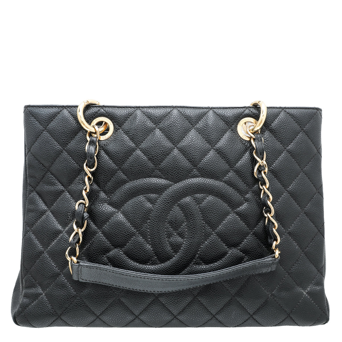 Chanel Black GST Medium Tote Bag