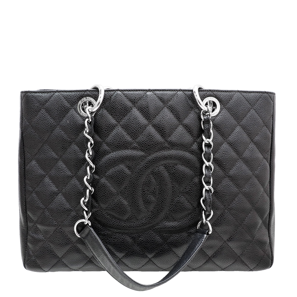 Chanel Black GST Medium Tote Bag