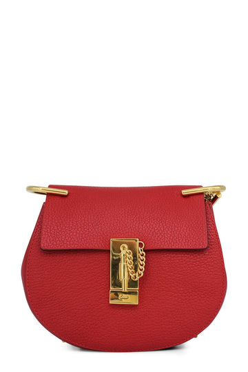 Mini Drew Crossbody Red