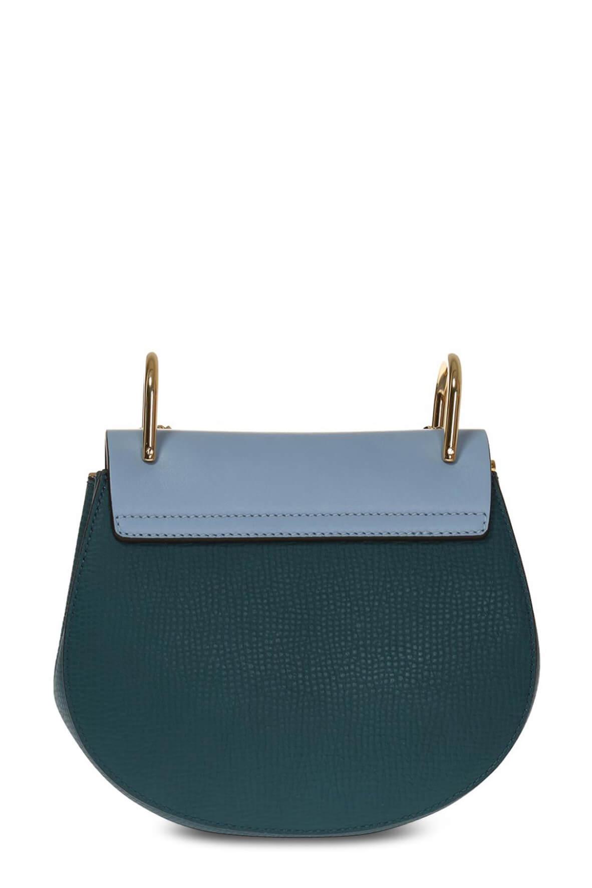 Mini Drew Crossbody Teal Blue