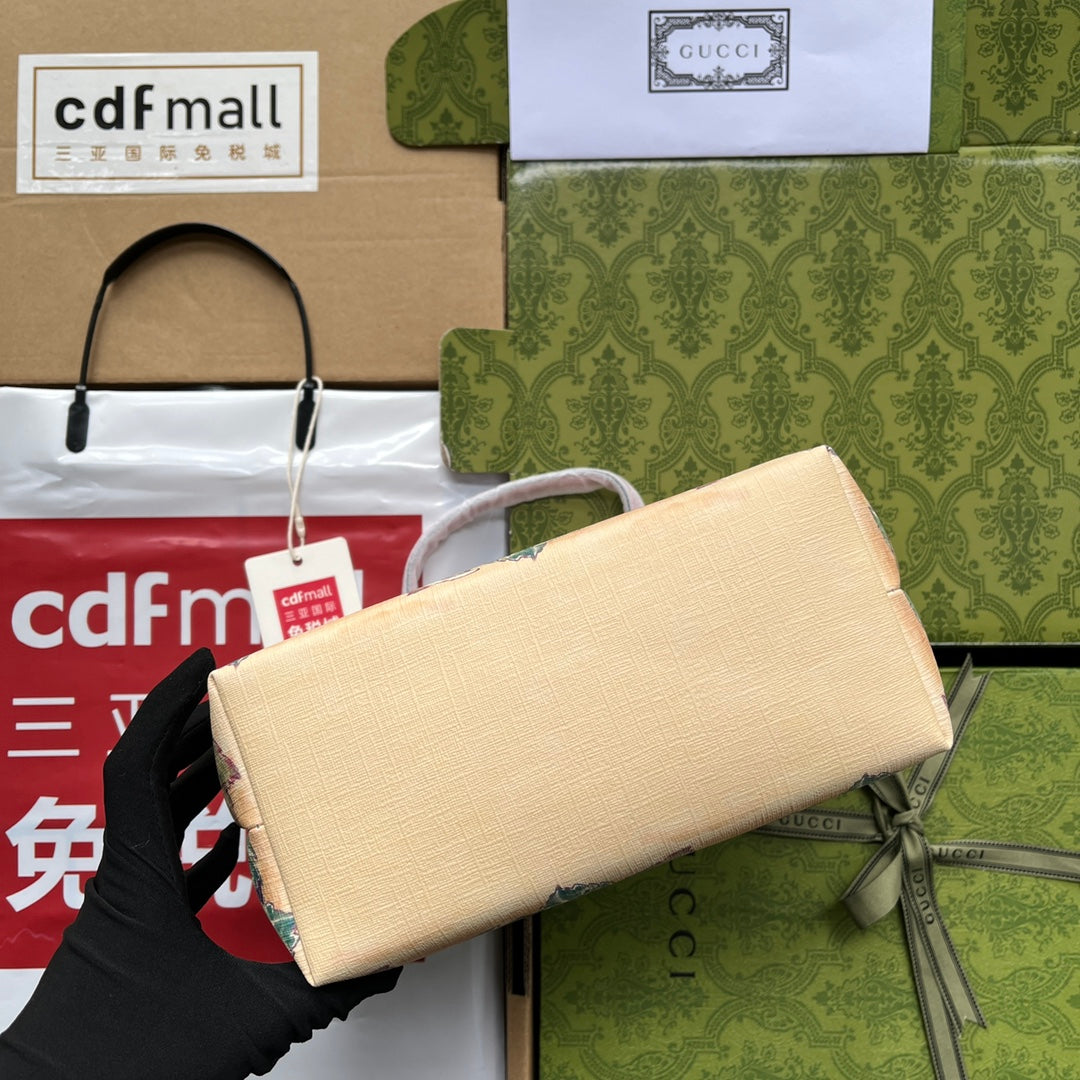 gg Children&#8217;s Tote Bag With Strawberry Fairy Print White For Women, Women&#8217;s Bags 7.9in/20cm gg?