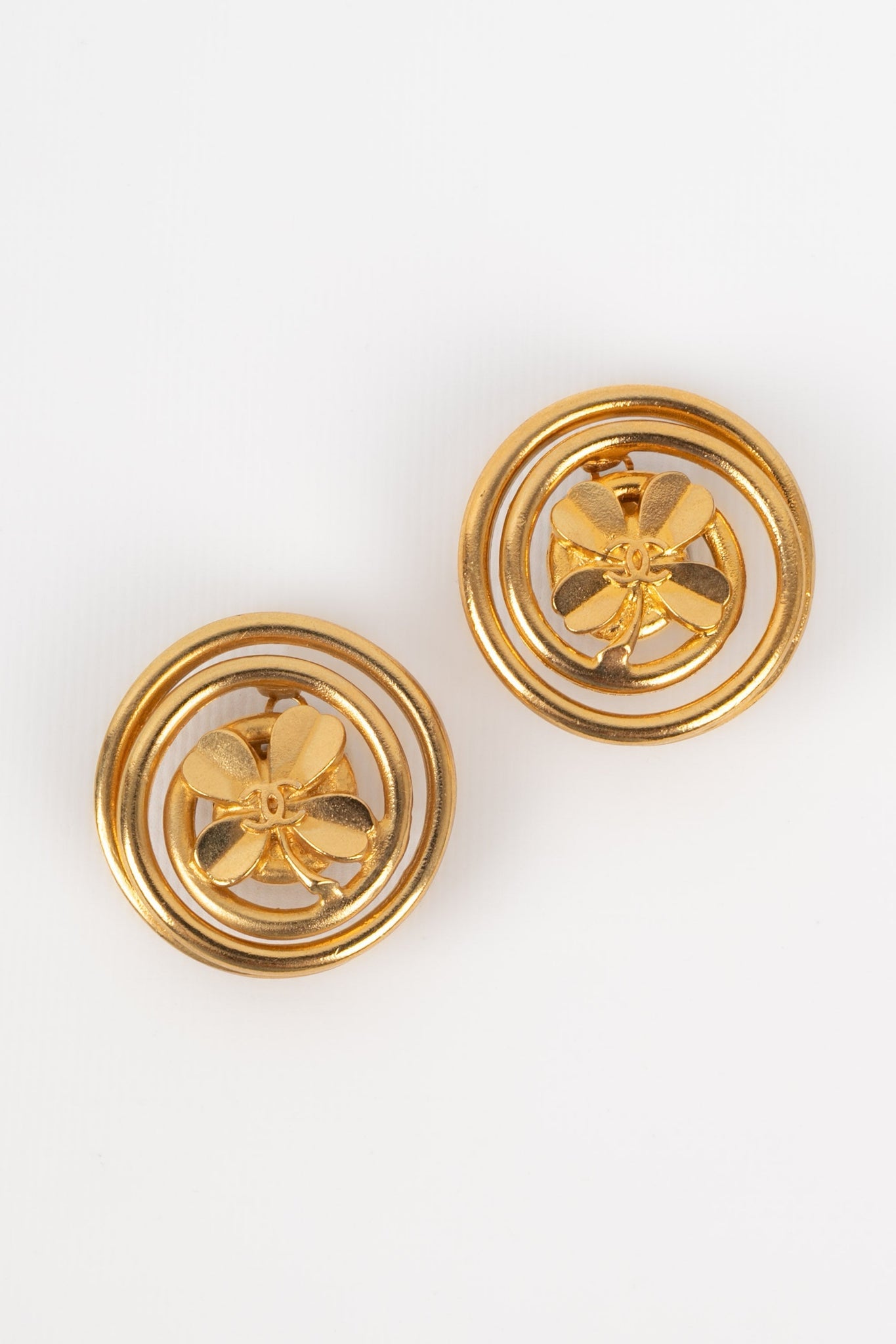 Boucles d'oreilles Chanel 1990s