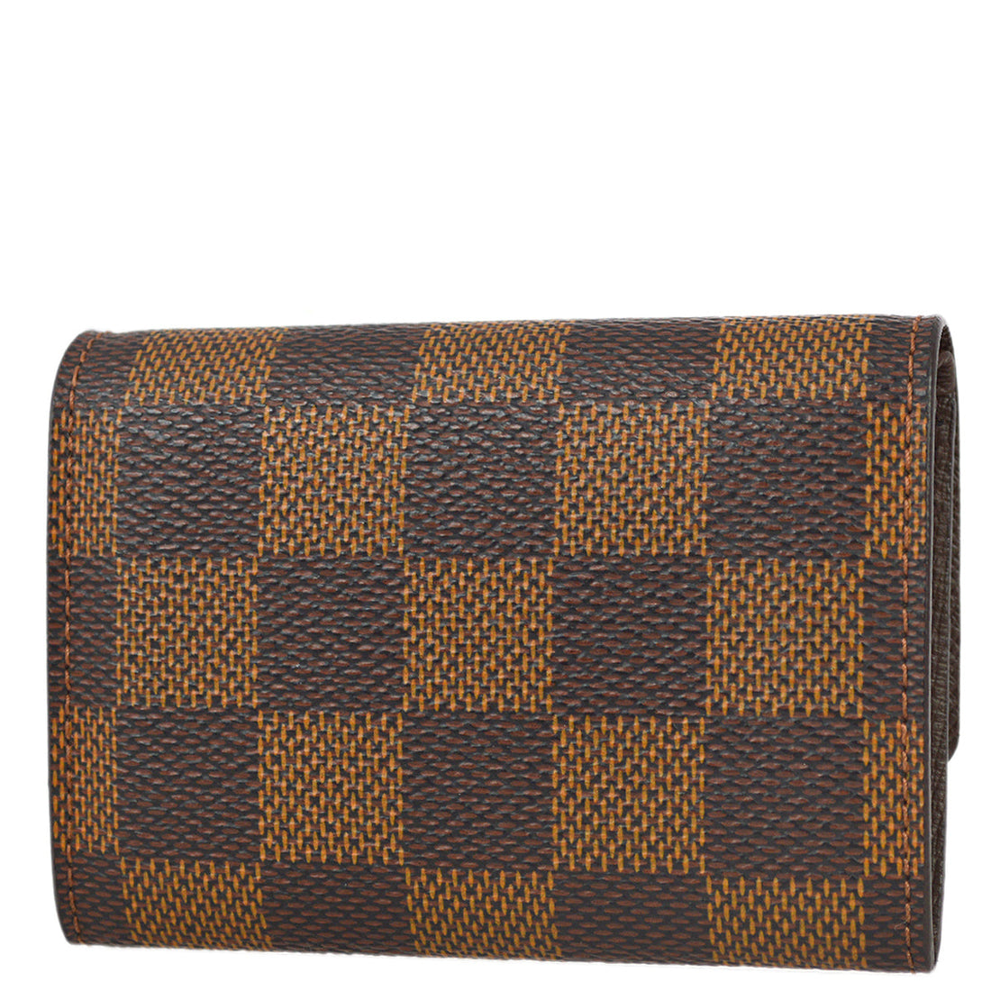 Louis Vuitton 2005 Damier Porte Monnaie Plat Coin Case Wallet N61930