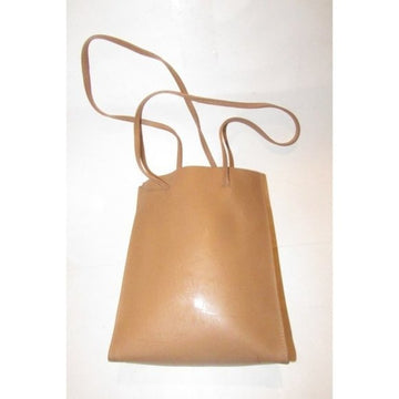 Furla Camel  and Brown Leather Petite Tote