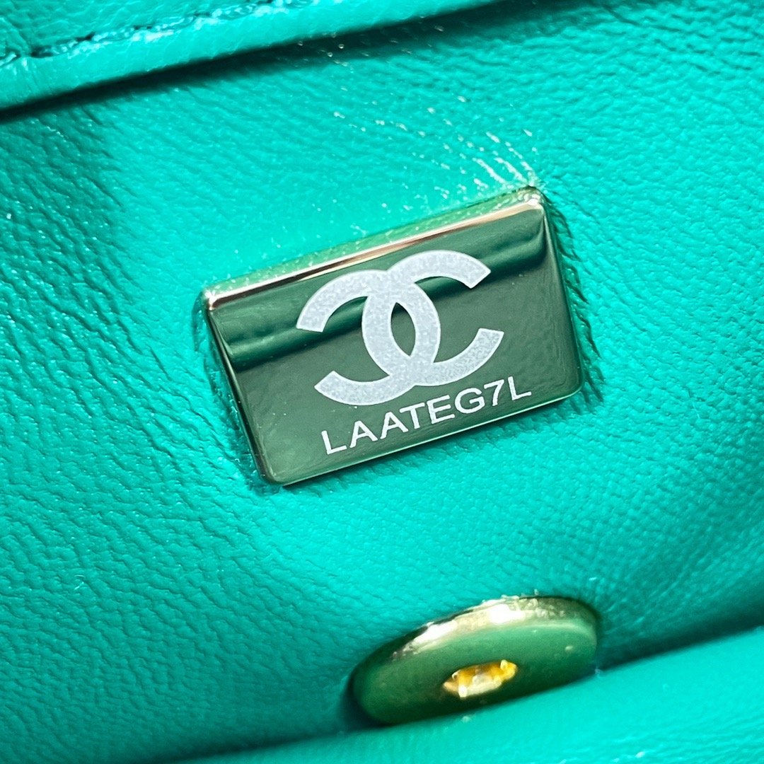 CHLMini Flap Bag Gold Hardware Gretlm For Womtlm, Womtlm&#8217;s Handbags, Shoulder Bags 6.7in/17cm AS3365