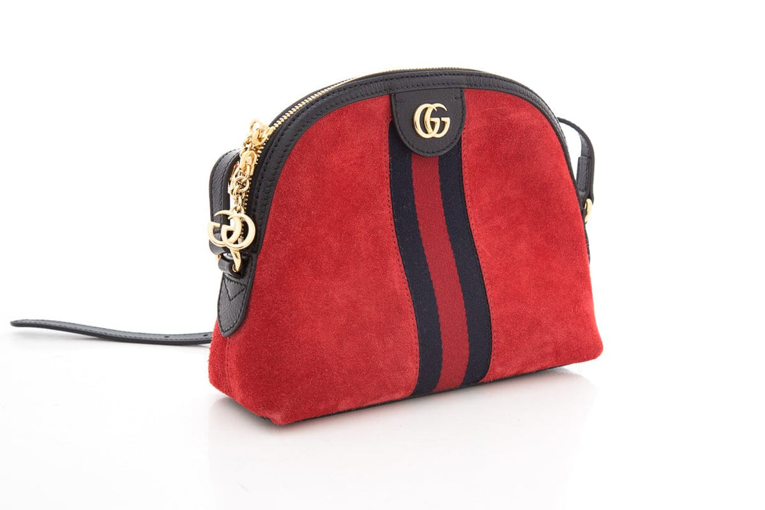 Gucci Red Ophidia Shoulder Bag