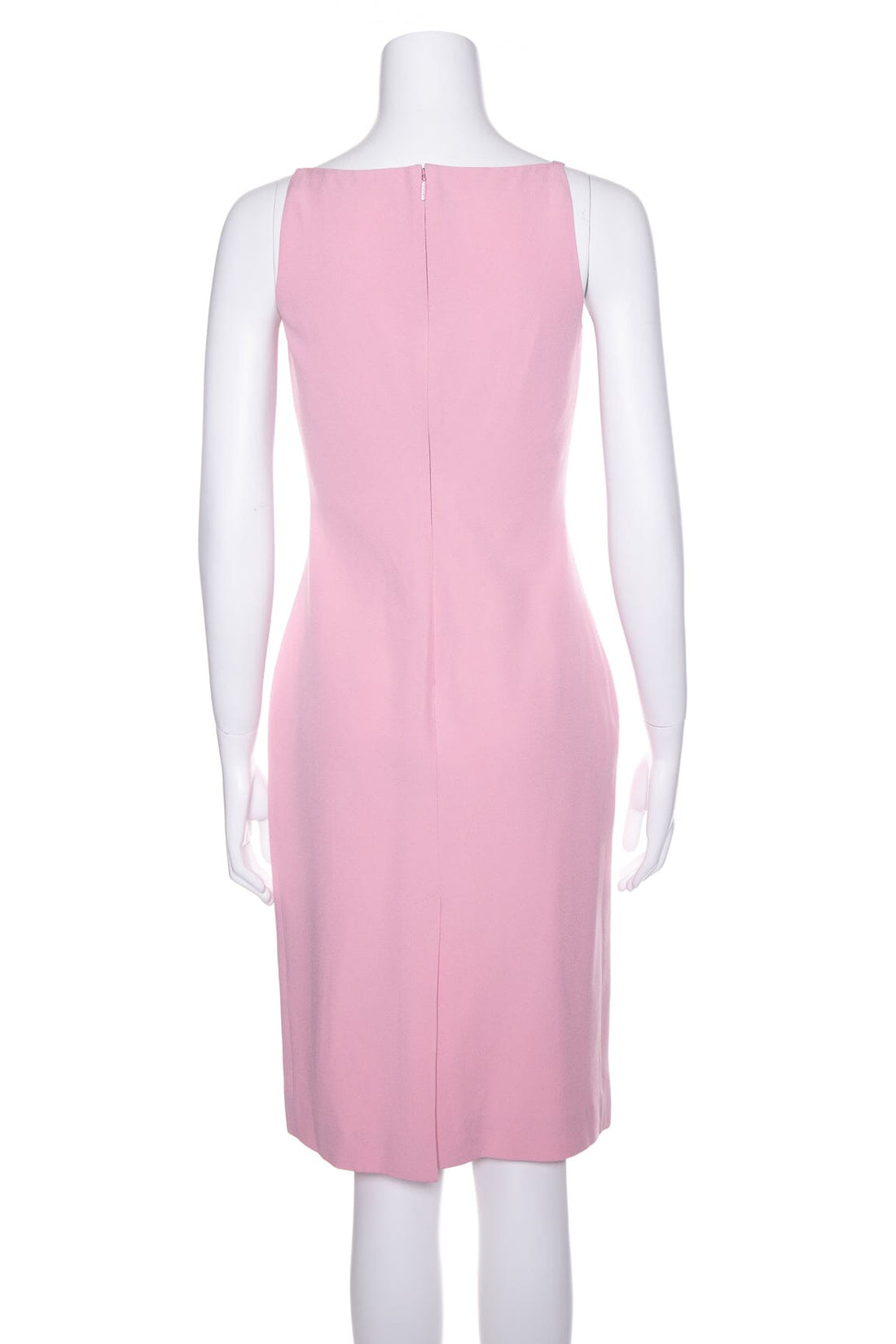 Versace Pink Corset Midi Sleeveless Dress SZ 40
