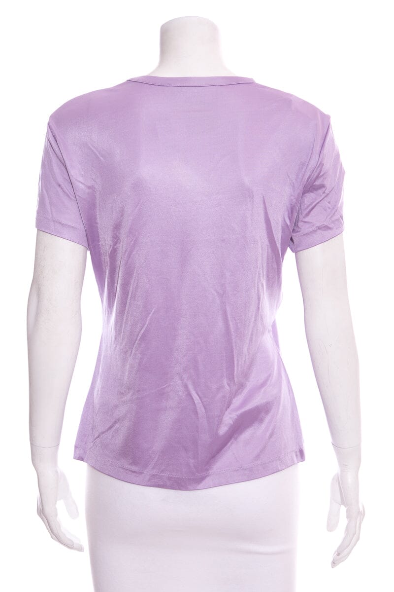 Moschino Purple Short Sleeve Shirt SZ 14 NWT