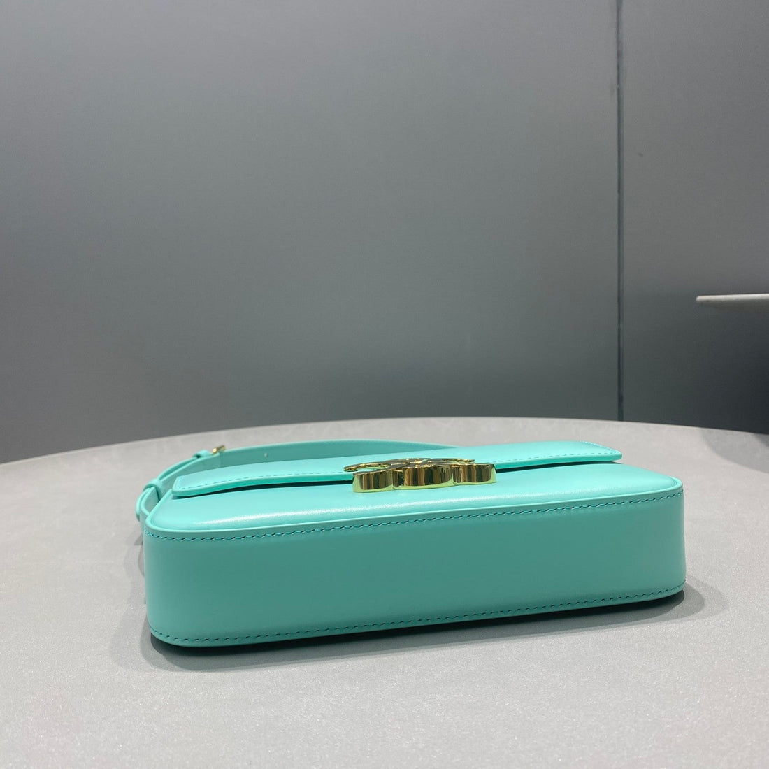 CE Triomphe Shoulder Bag Mint Gretlm For Womtlm 8in/20cm