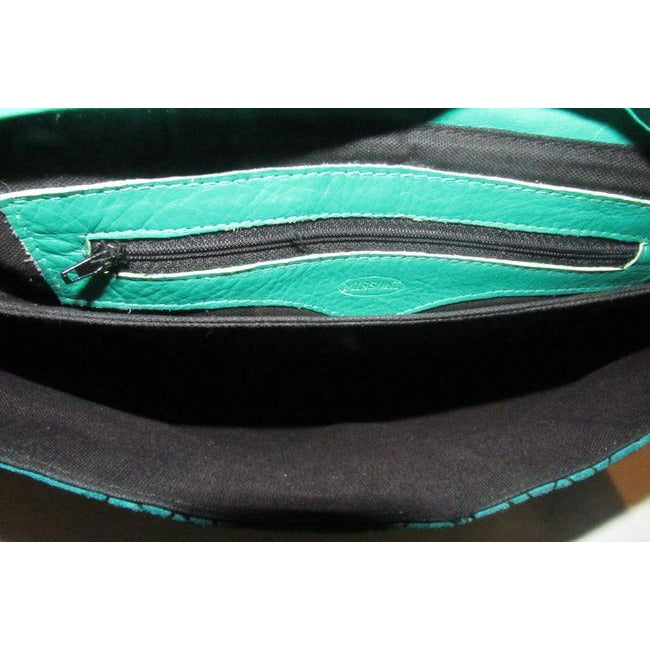 Missoni Shoulder Bag Clutch Xl Abstract Metallic Print Suedeleather Two Way Shoulder Bagclutch Teale