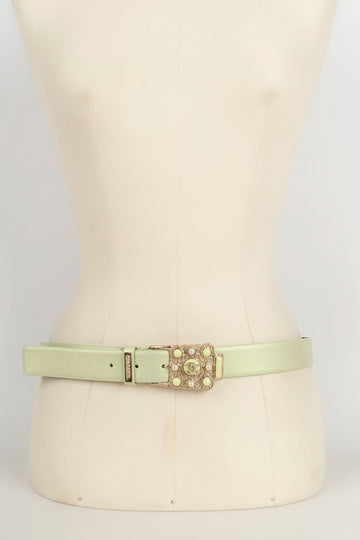 Ceinture en cuir Chanel