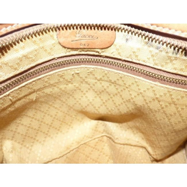 Gucci Supreme Shoulder Micro Guccissima Print Canvas Leather Bag