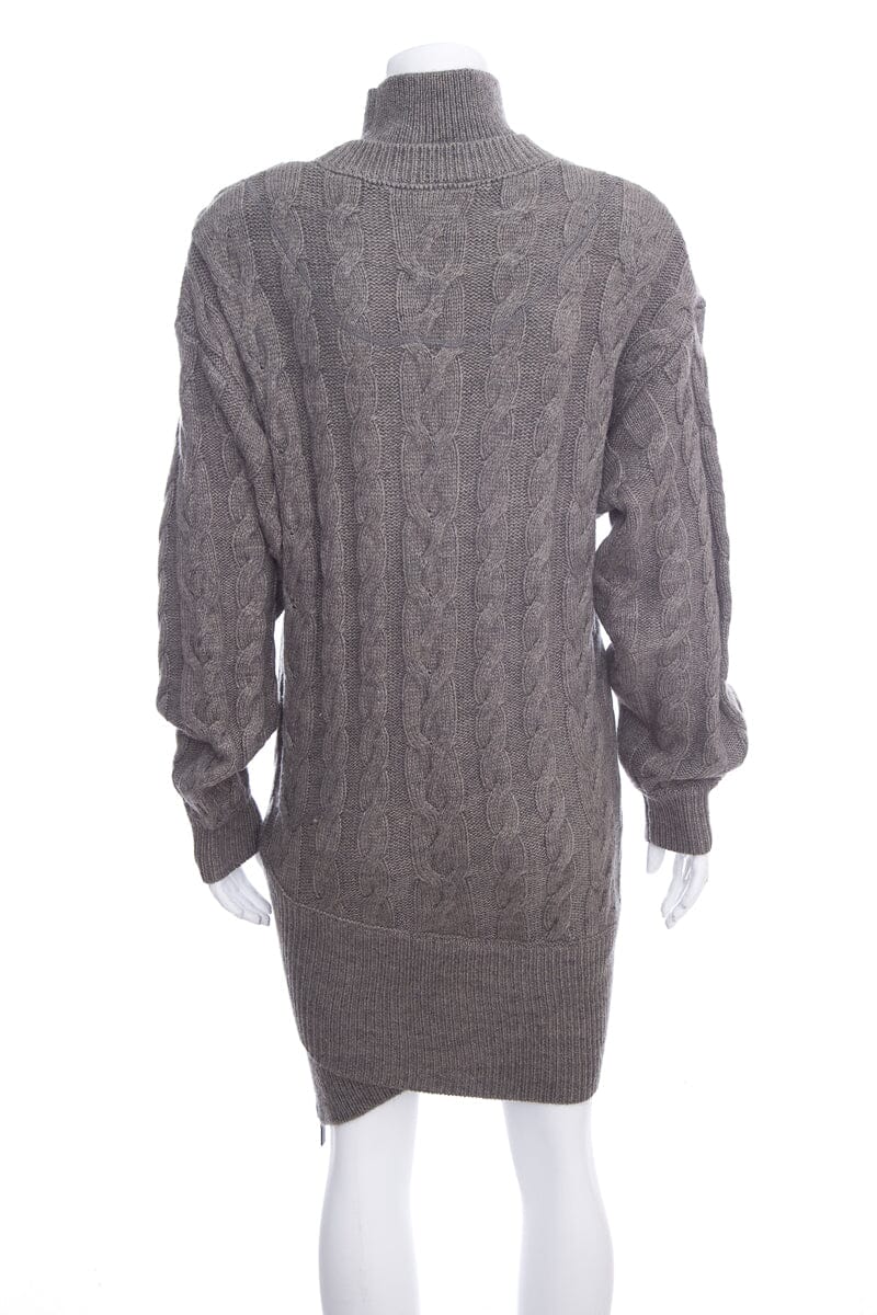 Retrofete Grey Knit Sweater Dress SZ S NWT