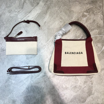 Baltlm Navy XS Tote Bag In Dark Red, For Womtlm,  Bags 12.6in/32cm