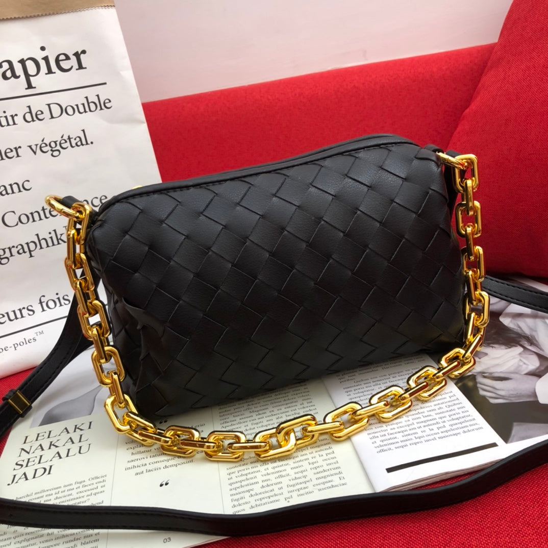 BV Crossbody Bag Black, For Womtlm, Bags 9.4in/24cm