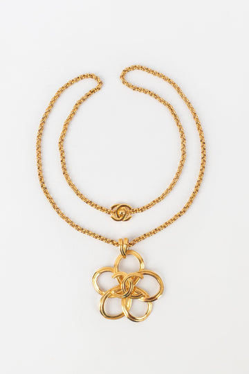 Collier pendentif Chanel Printemps 1996