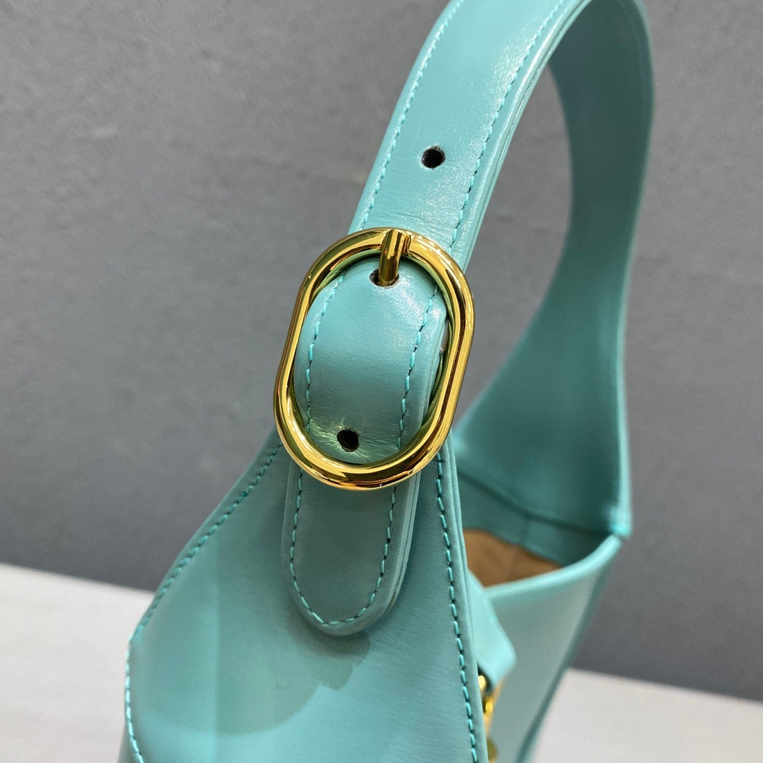 gg Jackie 1961 Small Shoulder Bag Light Blue For Women 10.8in/27.4cm gg ?636709 10O0G 4933