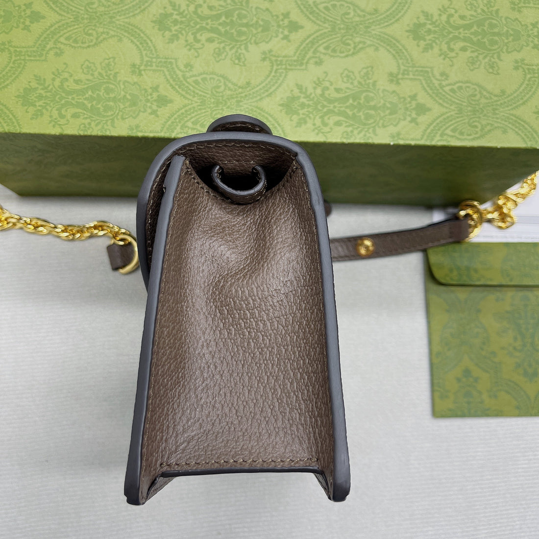 gg Ophidia gg Mini Shoulder Bag Beige For Womtlm, Womtlm&#8217;s Bags 6.9in/18cm gg 696180 96IWG 8745