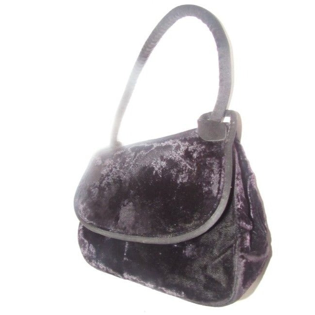 Gucci Vintage Pursesdesigner Purses Black Velvet Shoulder Bag