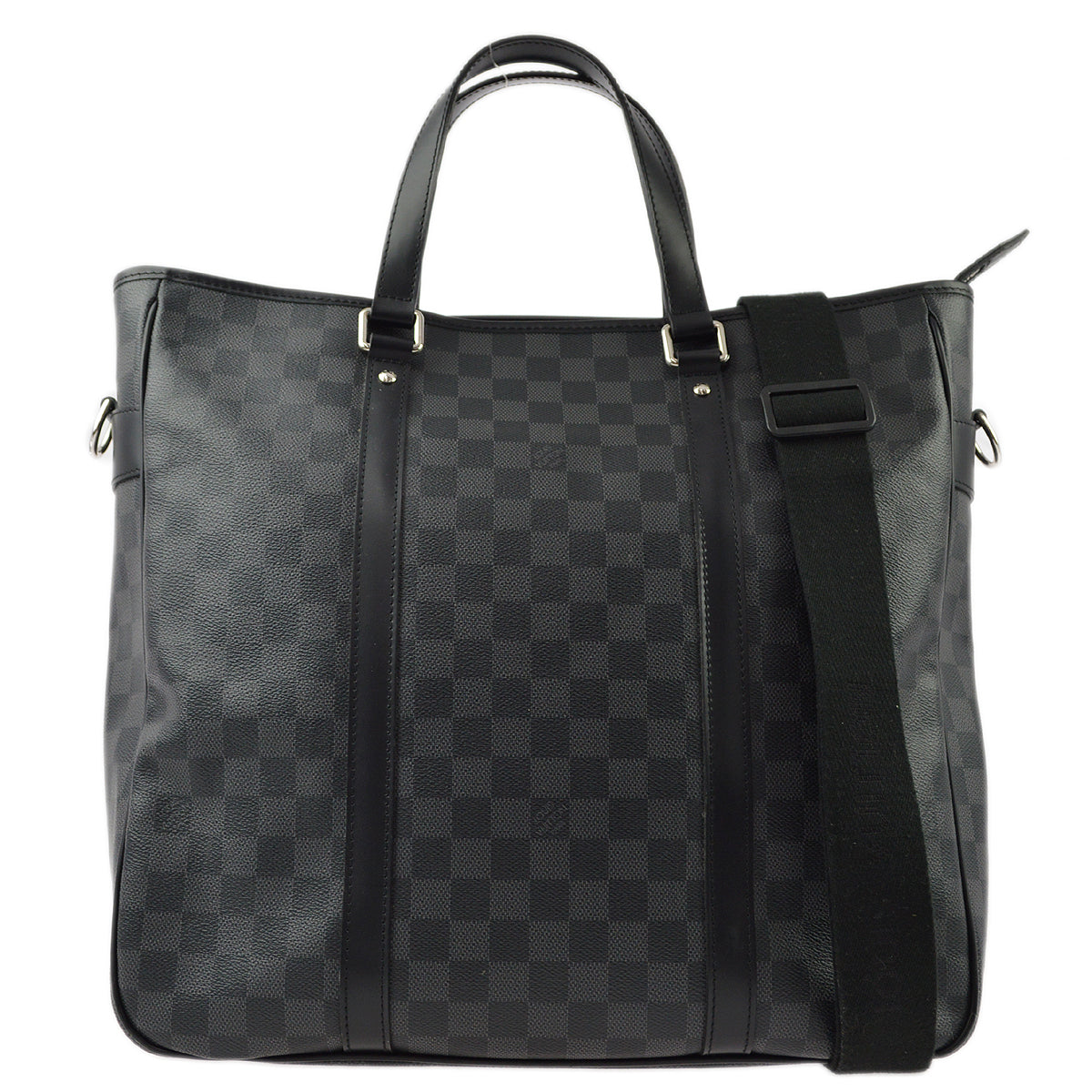 Louis Vuitton 2011 Damier Graphite Tadao 2way Tote HandBag N51192