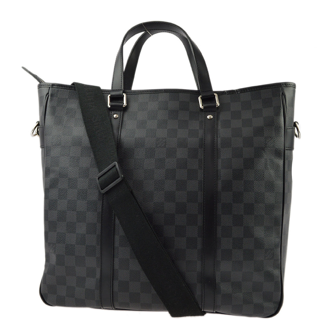 Louis Vuitton 2011 Damier Graphite Tadao 2way Tote HandBag N51192