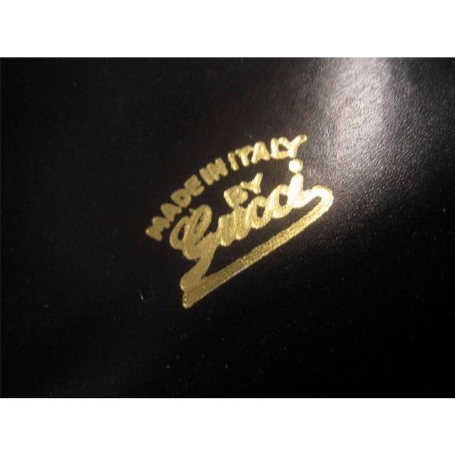 Gucci Padlock W Envelope Top And Clasp Brown Leathergold Shoulder Bag