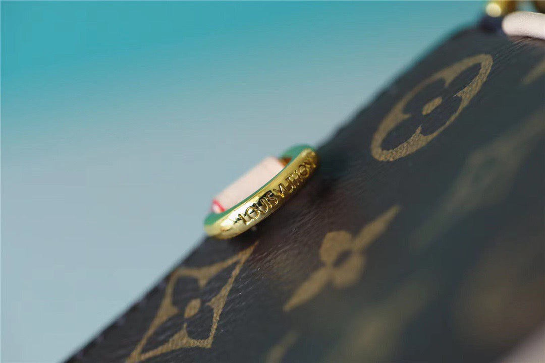 LV Easy Pouch On Strap Monogram Canvas For Womtlm,  Shoulder And Crossbody Bags 19cm/7.5in LV