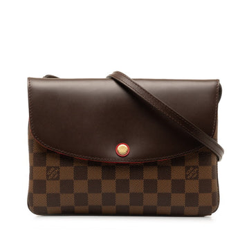 Louis Vuitton Damier  Pvc Leather Shoulder Bag