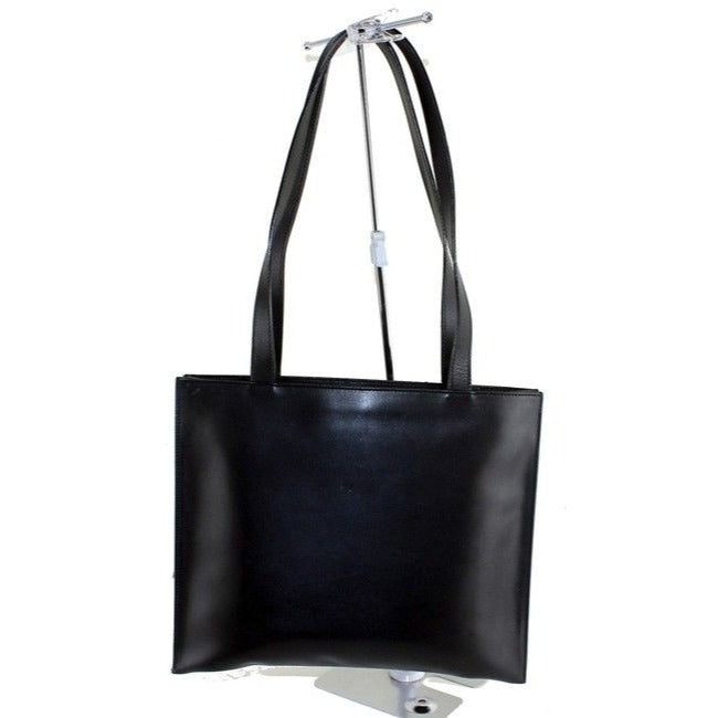 Gucci Tom Ford Era Black Leather Skinny Horse-bit Tote Bag